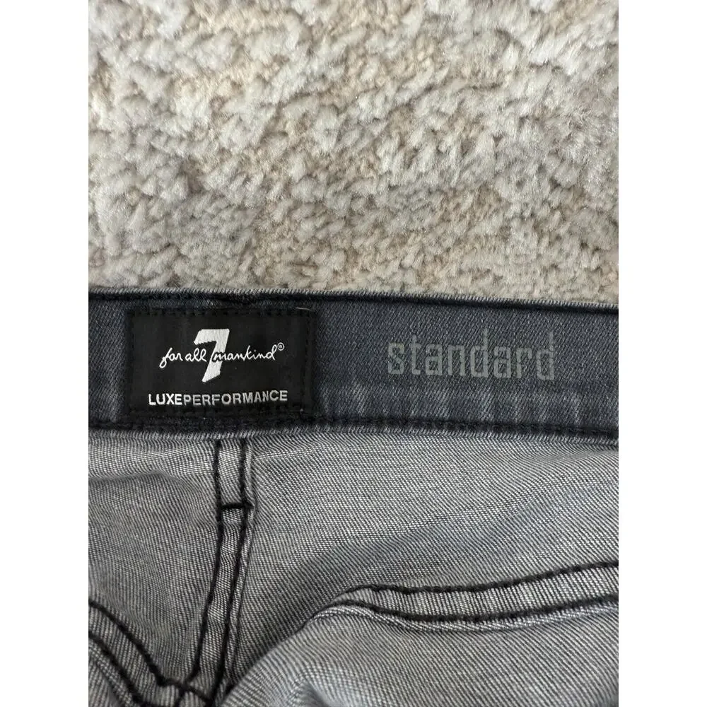 7 For All Mankind Luxe Performance‎ Mens Sz 33 Standard Jeans Straight (33x29)